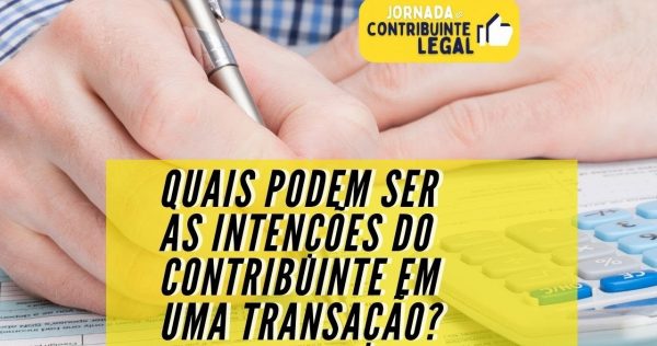 Transação Tributária - Quais são as possíveis intenções do contribuinte para aderir a uma transação? - youtube